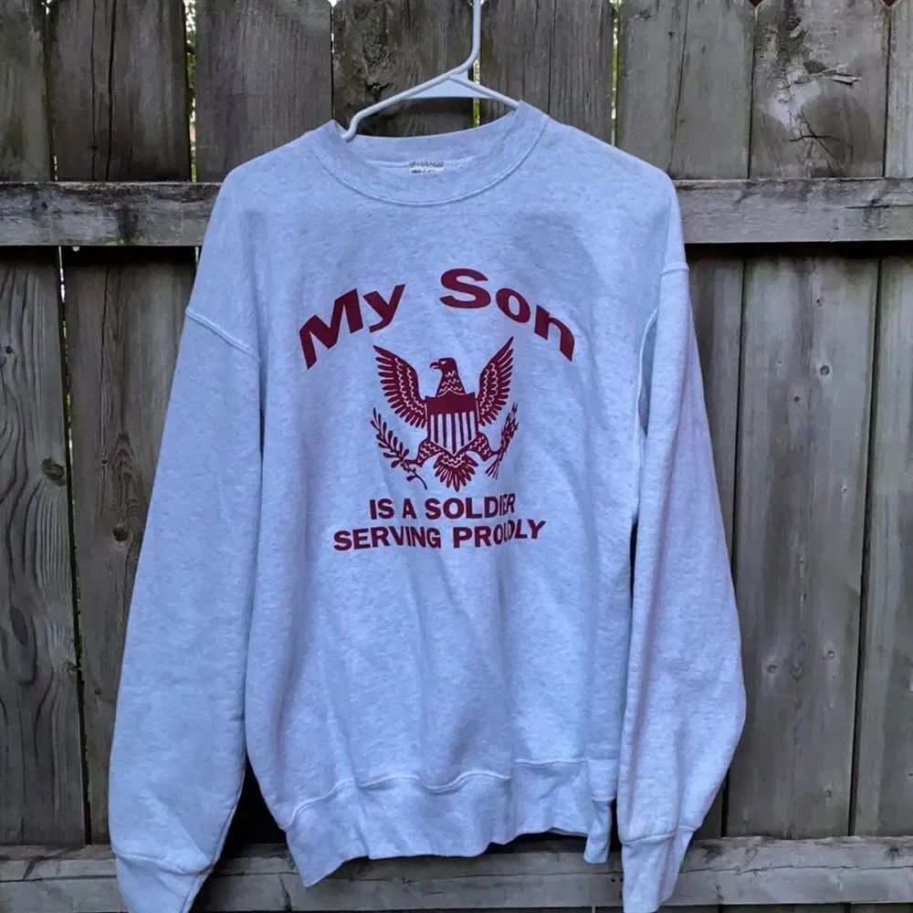 Patriotic Sweat shirt sz. L